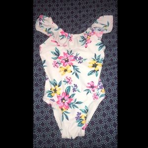 NEW Toddler Girl Floral Bathing Suit